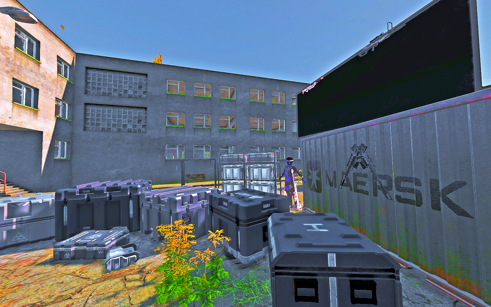 Monarch custom DayZ base and modded environment in game